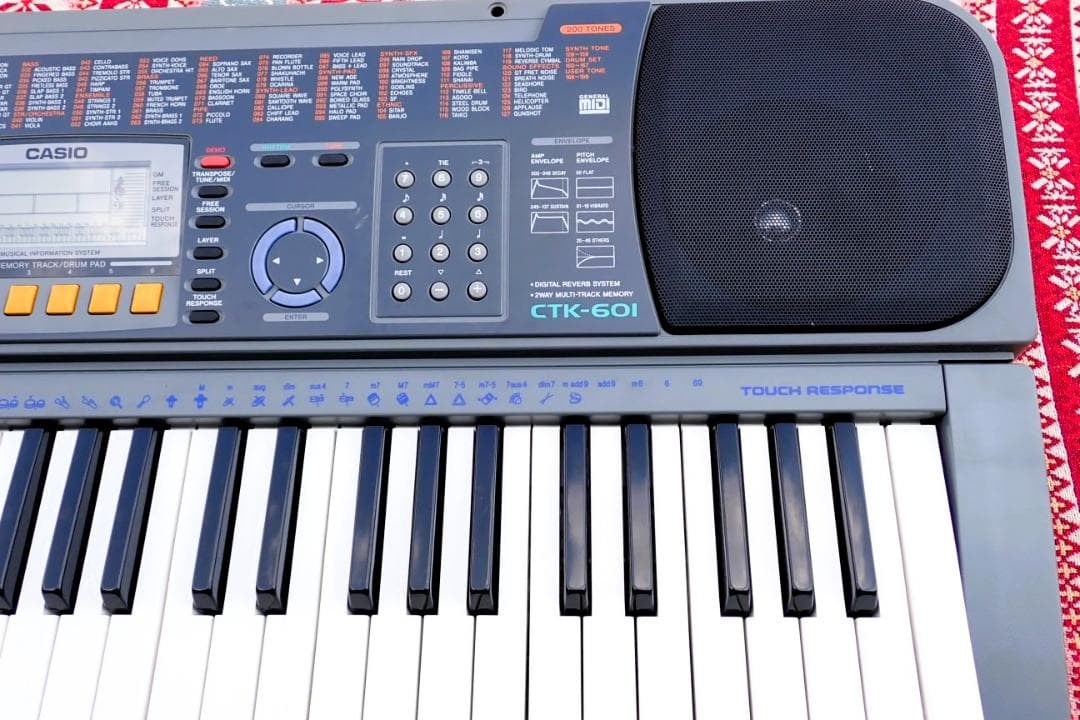 bdm248#CASIO カシオ 電子キーボード CTK-601 電子ピアノ