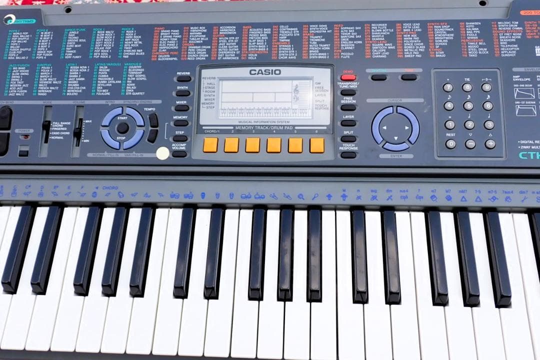 bdm248#CASIO カシオ 電子キーボード CTK-601 電子ピアノ