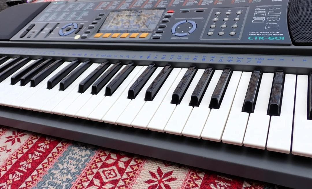 bdm248#CASIO カシオ 電子キーボード CTK-601 電子ピアノ