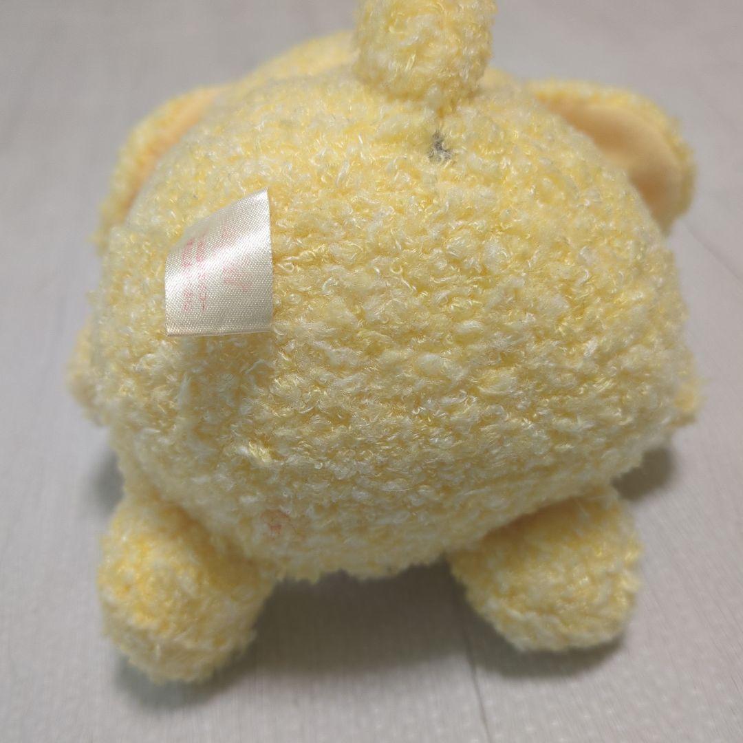 レトロ☆ポムポムプリン　ぬいぐるみ　レア、初期　サンリオ　首輪