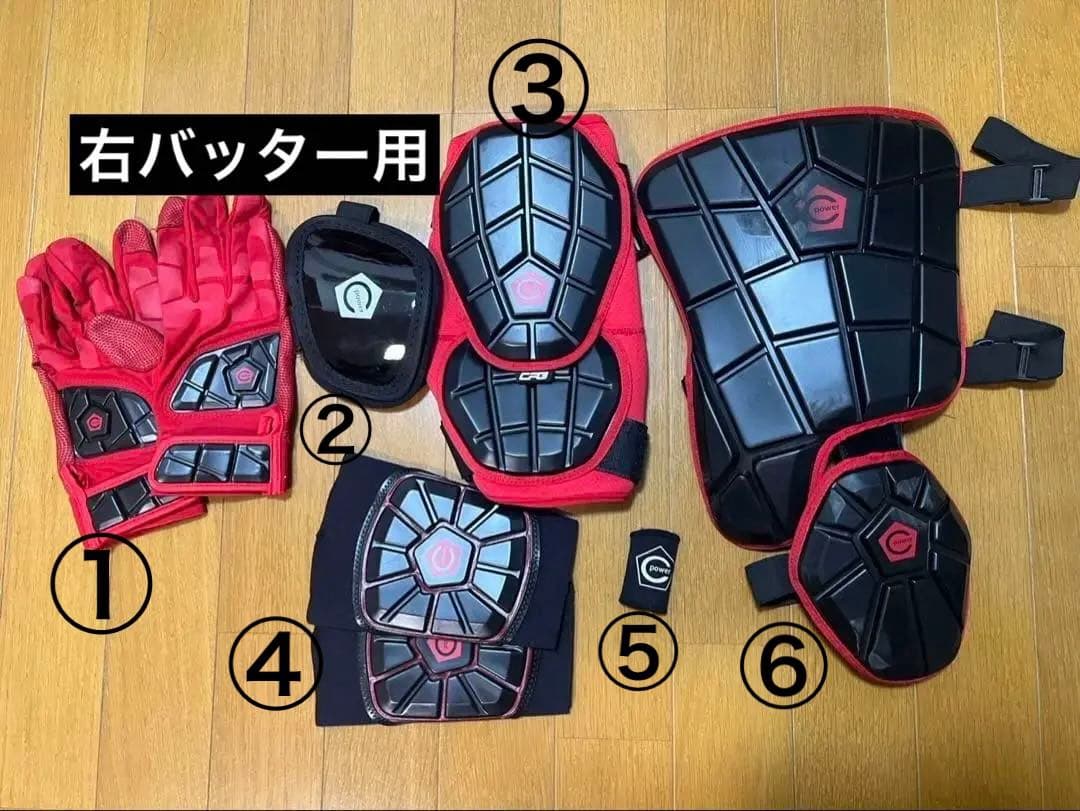 6点セット☆Cpowerセラミックパワーギア右バッター用