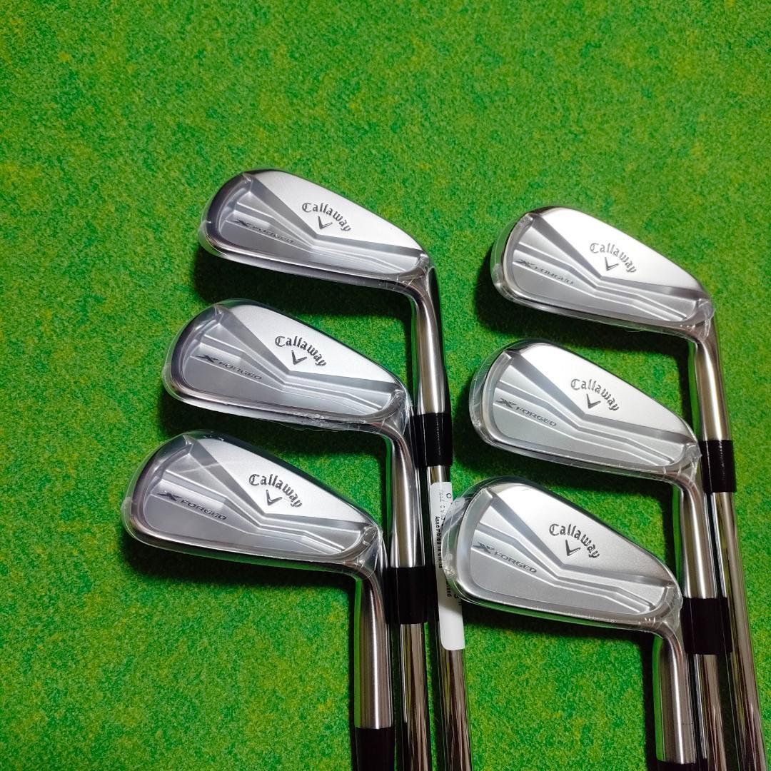 新品未使用　Callaway　 X FORGED　アイアンセット　2024