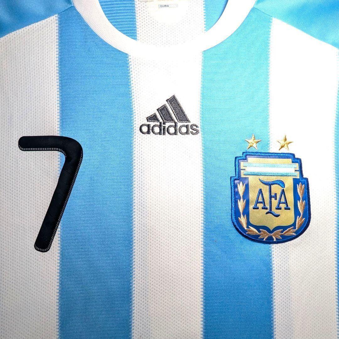 古着 サッカー ゲームシャツ 世界的人気 アルゼンチン代表 貴重なビッグサイズ