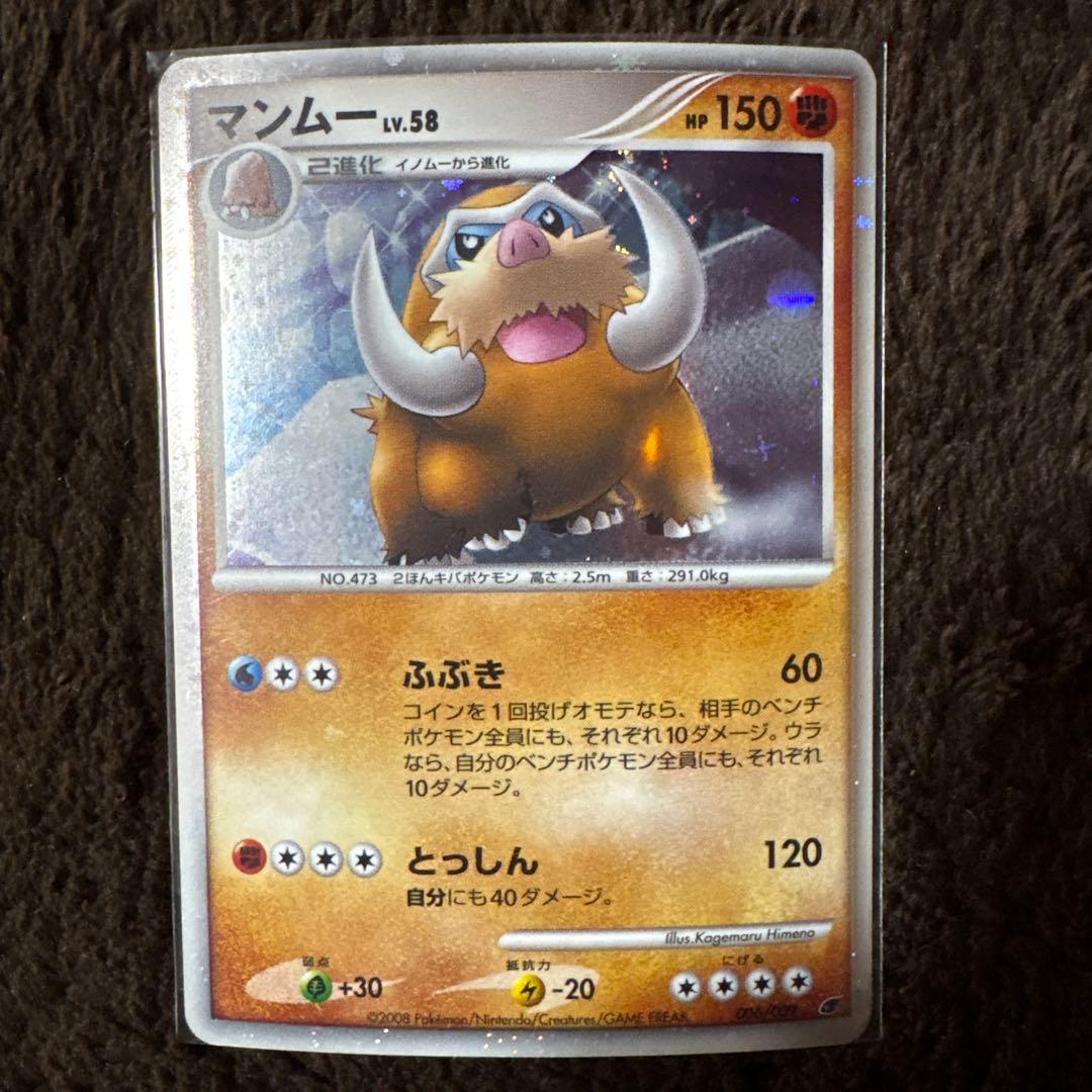 ポケモンカードゲーム　DP映画公開記念プレミアムシート2008（カードのみ）