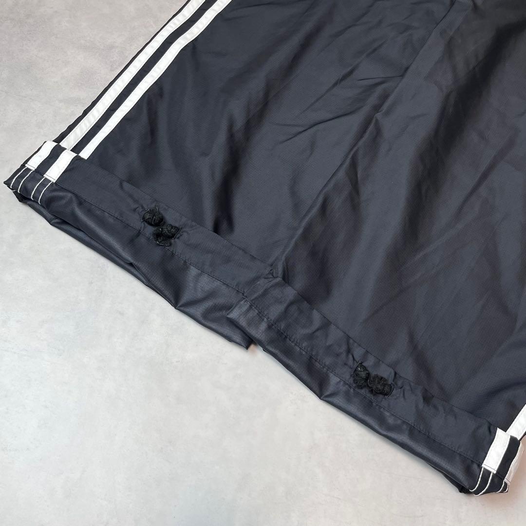 00s adidas ワイド トラックパンツ ブラック O