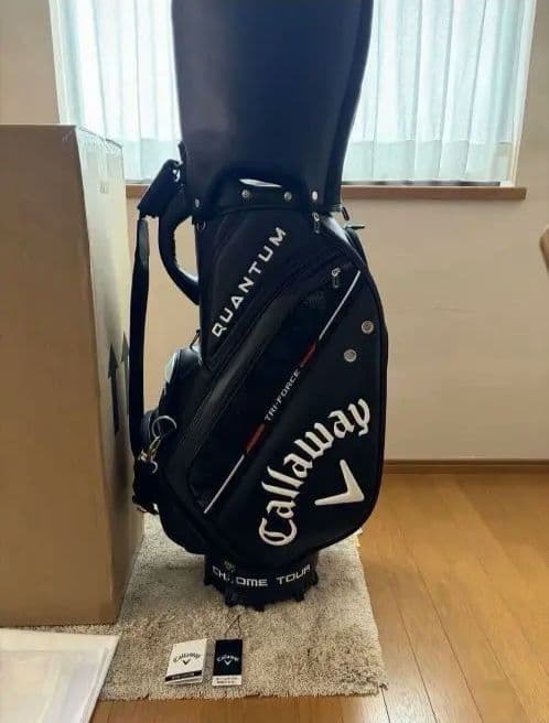 最新モデル！格安！ Callaway Quantum ブラックキャディバッグ