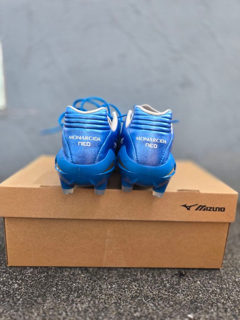 Mizuno サッカーシューズ 青 FG