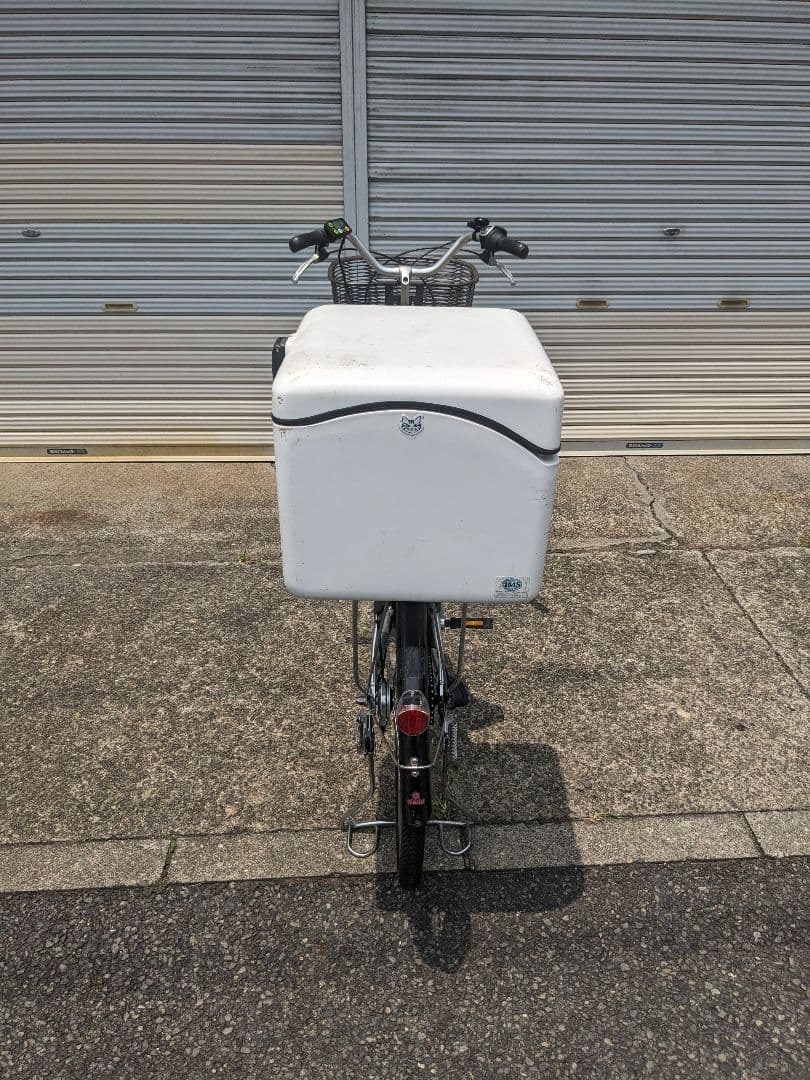 アシスト自転車 シルバー 前カゴ付ヤマハパスナチュラ　PAS　Natura横浜〜