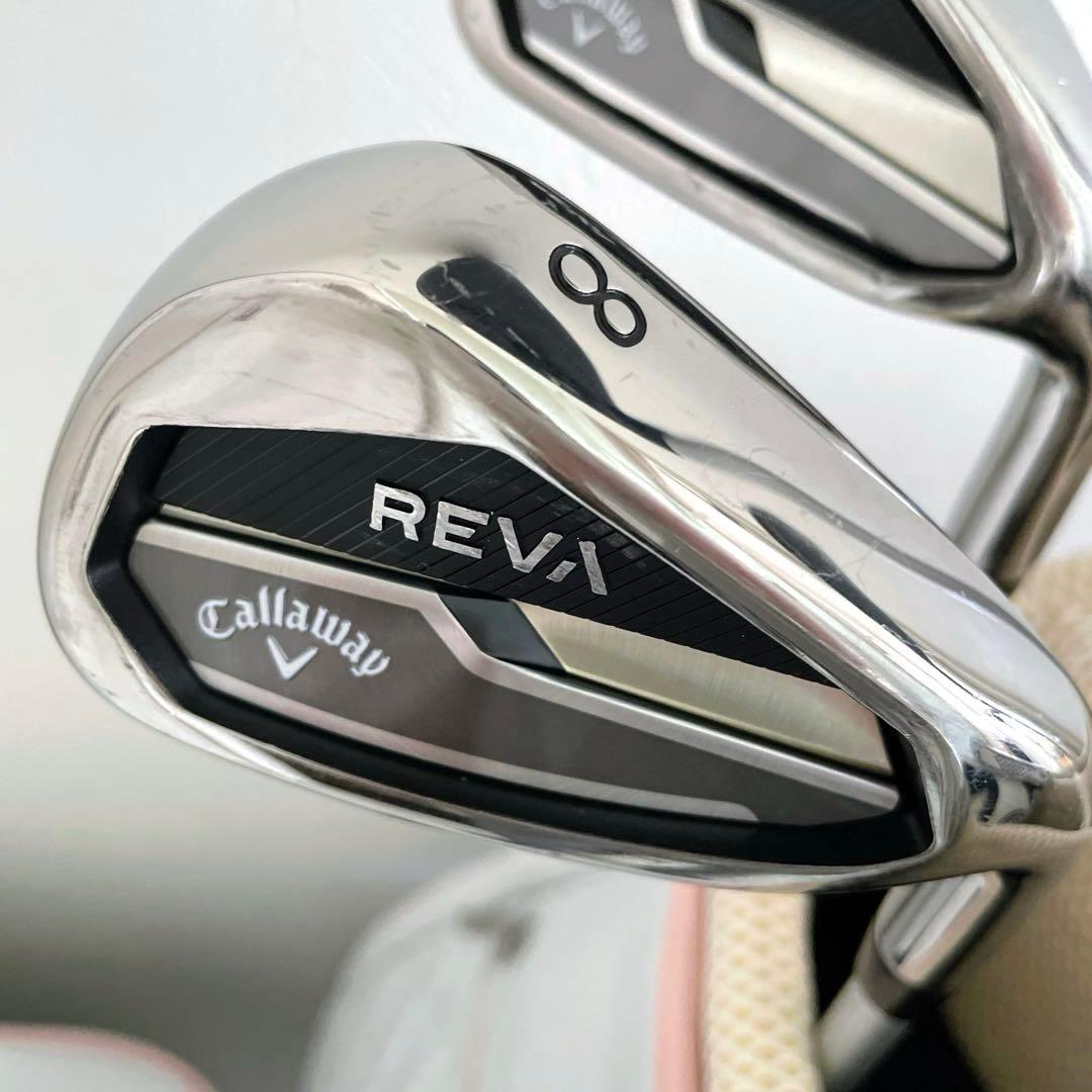 超美品　Callaway REVA レディース ゴルフクラブセット　パッケージ
