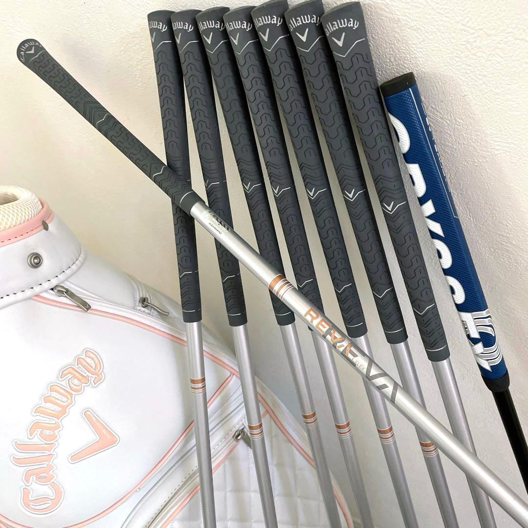 超美品　Callaway REVA レディース ゴルフクラブセット　パッケージ