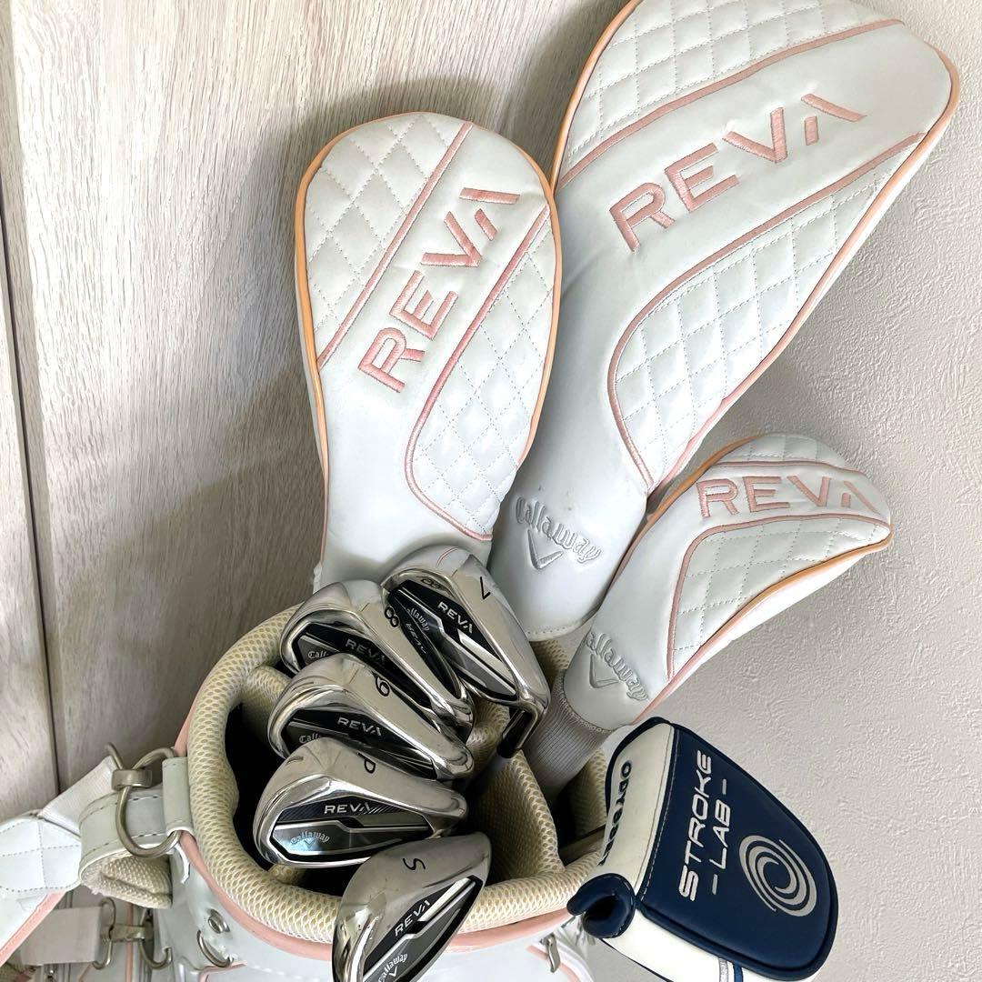 超美品　Callaway REVA レディース ゴルフクラブセット　パッケージ