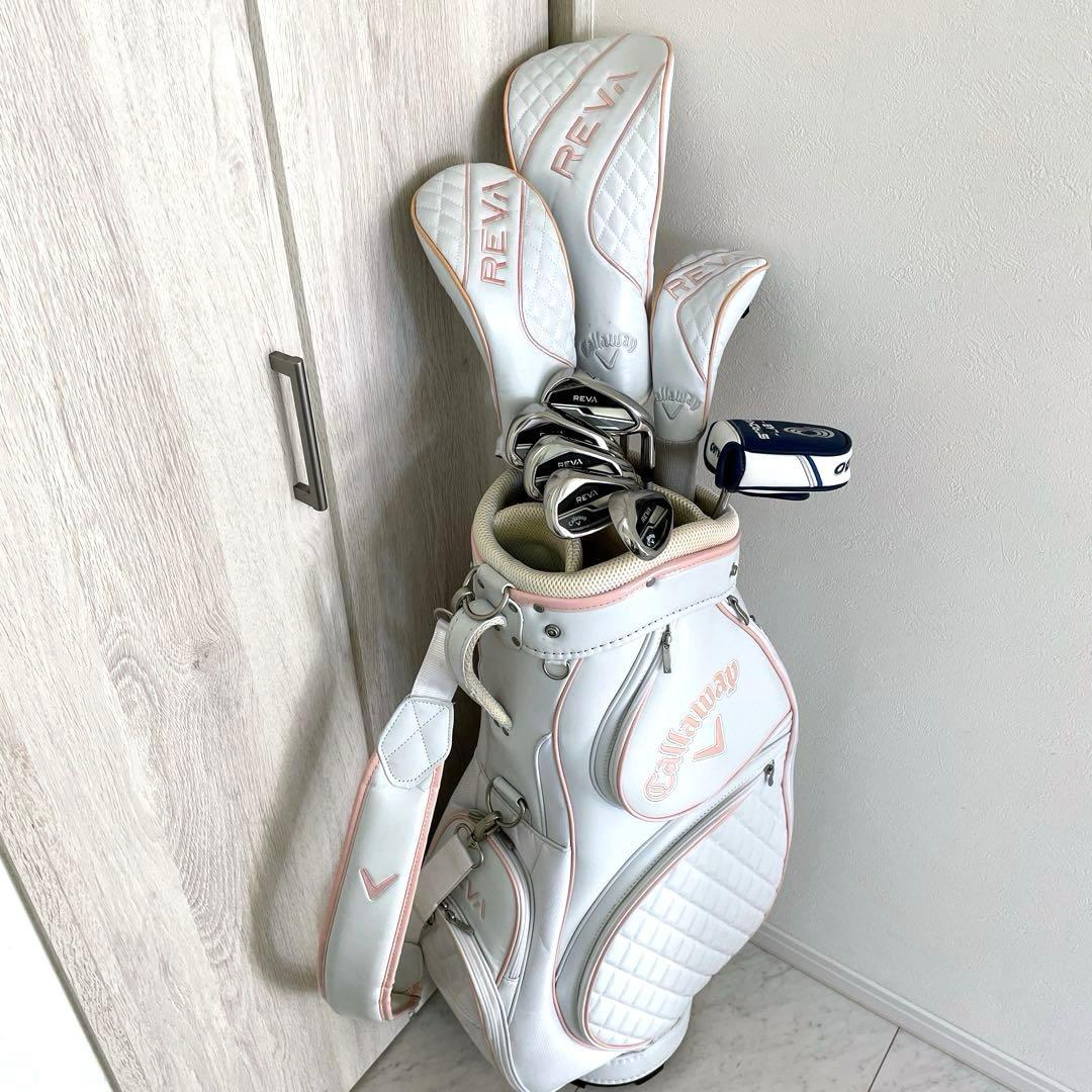 超美品　Callaway REVA レディース ゴルフクラブセット　パッケージ
