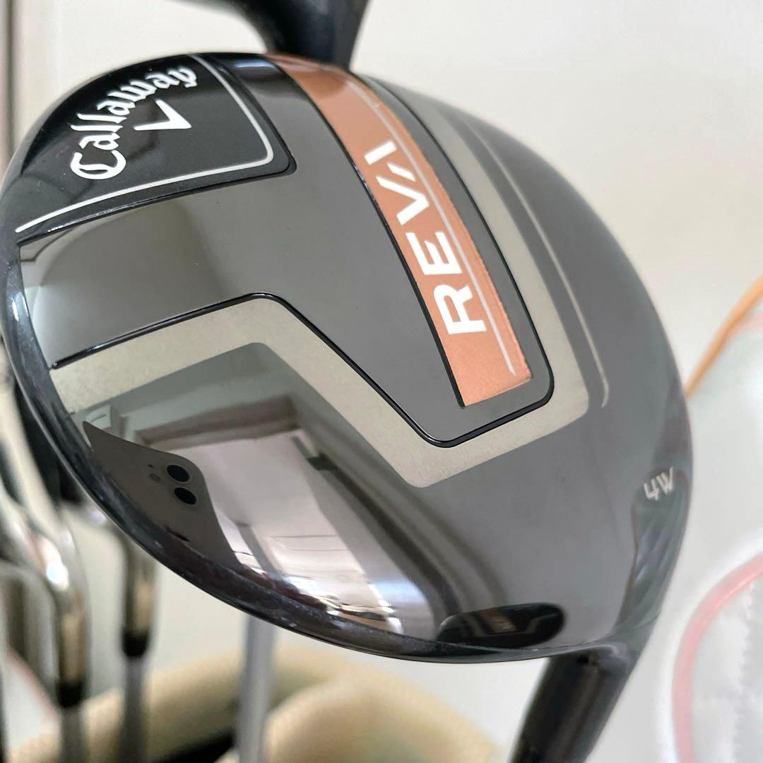 超美品　Callaway REVA レディース ゴルフクラブセット　パッケージ