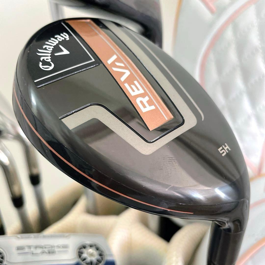 超美品　Callaway REVA レディース ゴルフクラブセット　パッケージ