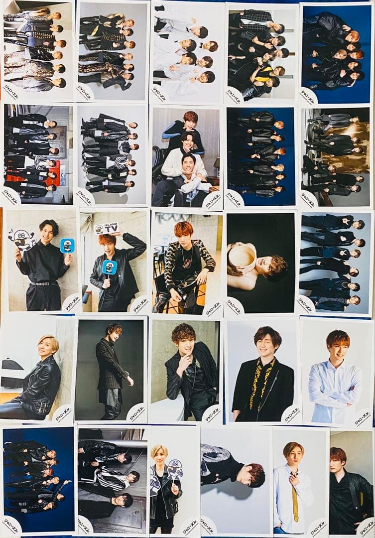 SixTONES 公式写真210枚ましかくフォト2枚まとめ売りセット！
