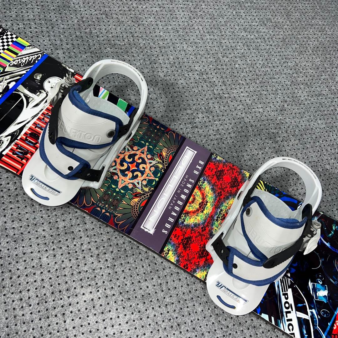 ５回使用 キッズスノーボード BXB 110cm×バイン×ダイヤルブーツ