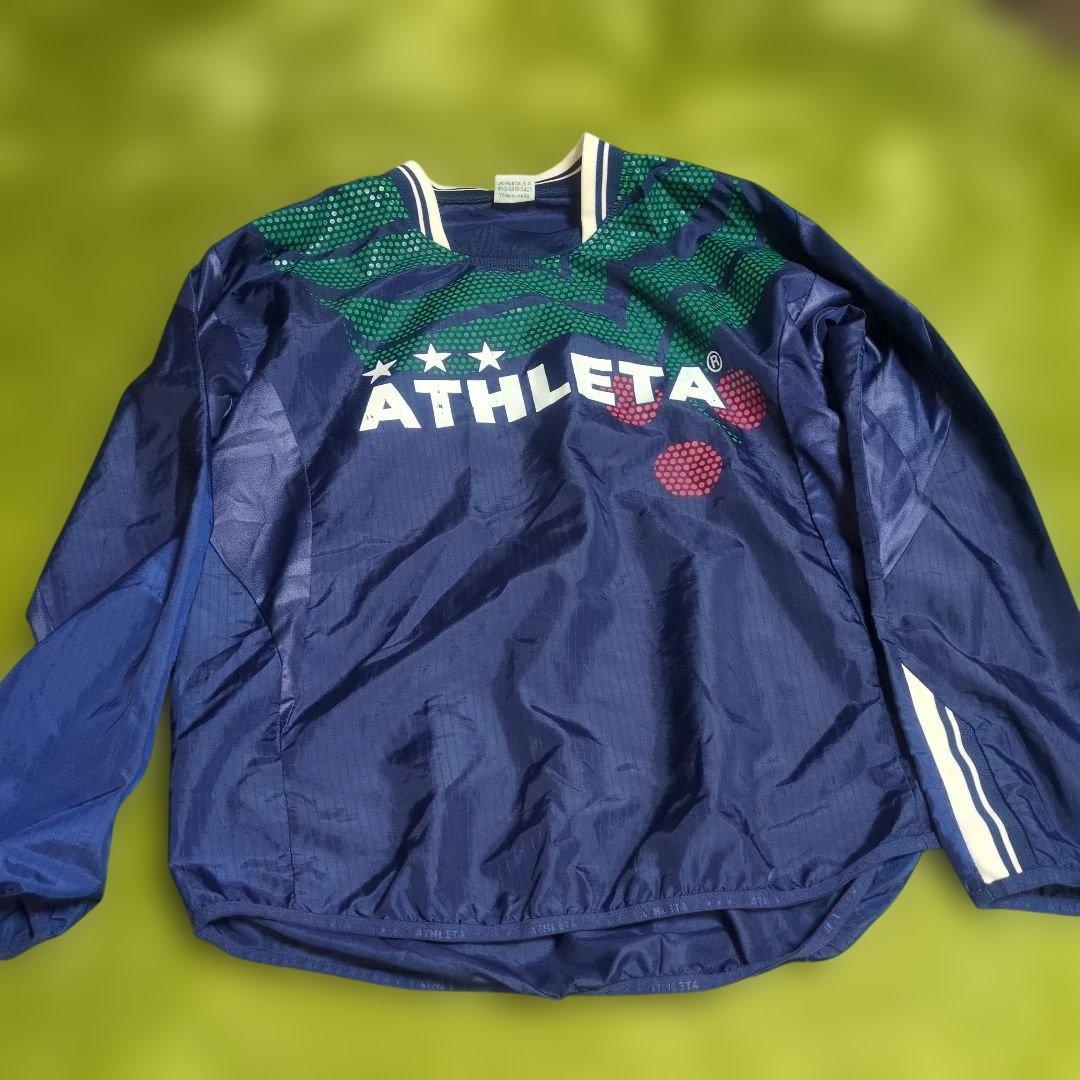 ATHLETA ネイビー ウィンドブレーカー