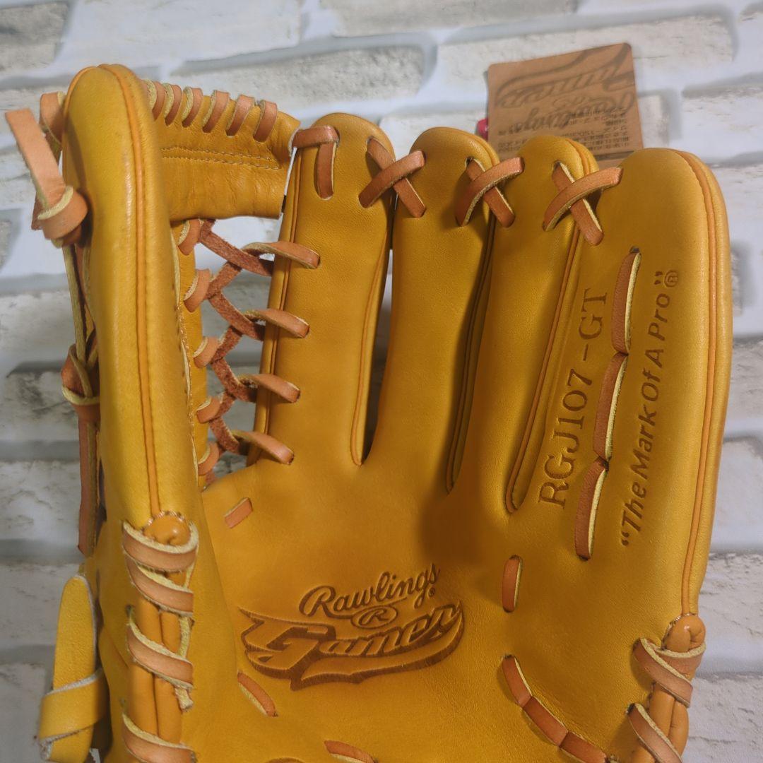 【未使用・タグ付き】Rawlings ジュニア軟式グローブ イエロー　S