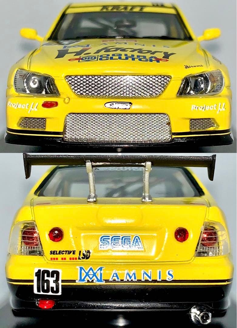 エブロ トヨタ アルテッツァ N1 2002 1/43 脇阪 スーパー耐久