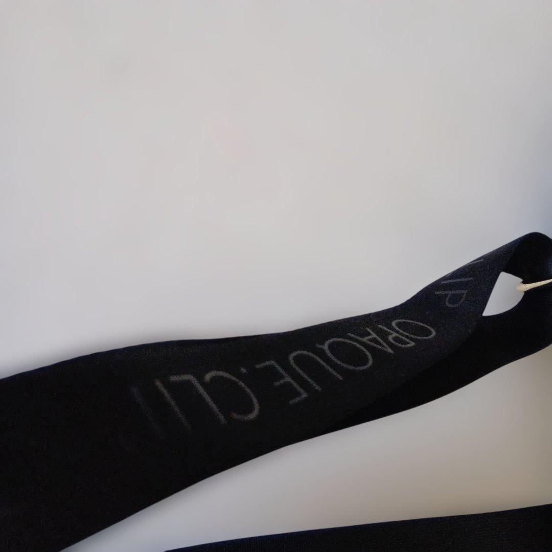 新品　miffy　OPAQUE.CLIP　フェイス型ショルダーバッグ　黒ミッフィ