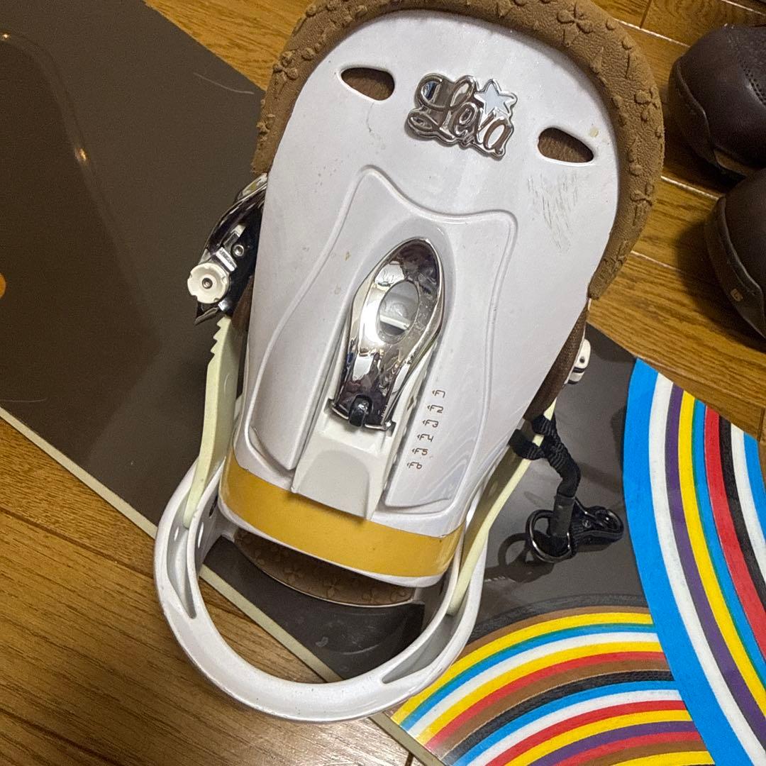 Burton スノーボード 3点セット 149cm 24,5cm