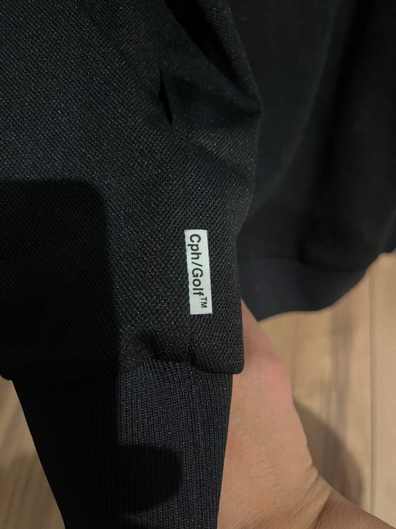 Cph GOLF マンシングウェア コラボ ポロシャツ　ブラック　未使用品