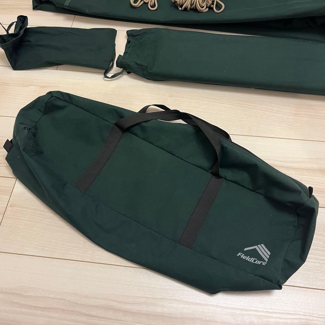 美品 ワークマン 高撥水TCタープ 450×450 workman キャンプ