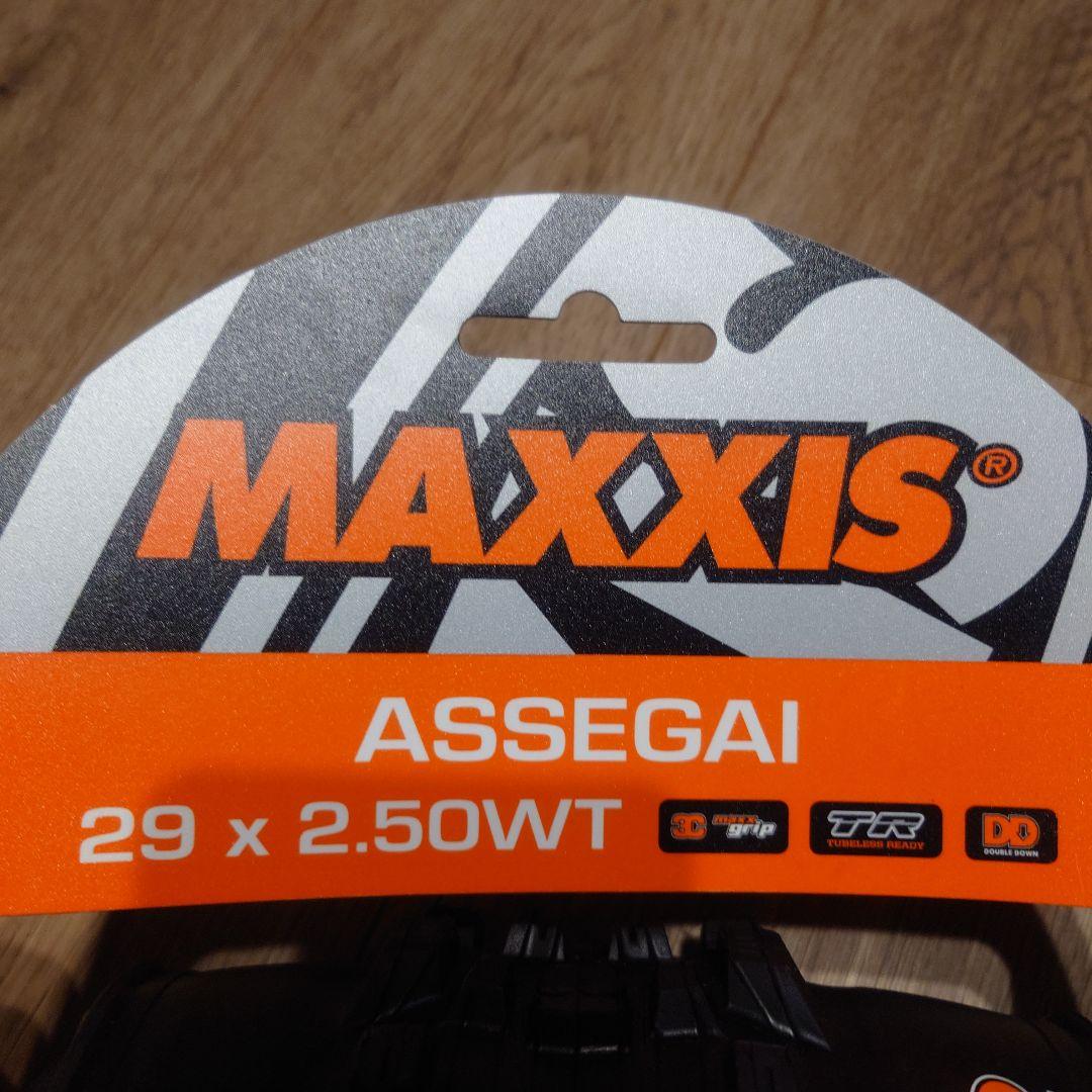 パーツ MAXXIS ASSEGAI 29 x 2.50WT maxxgrip DD