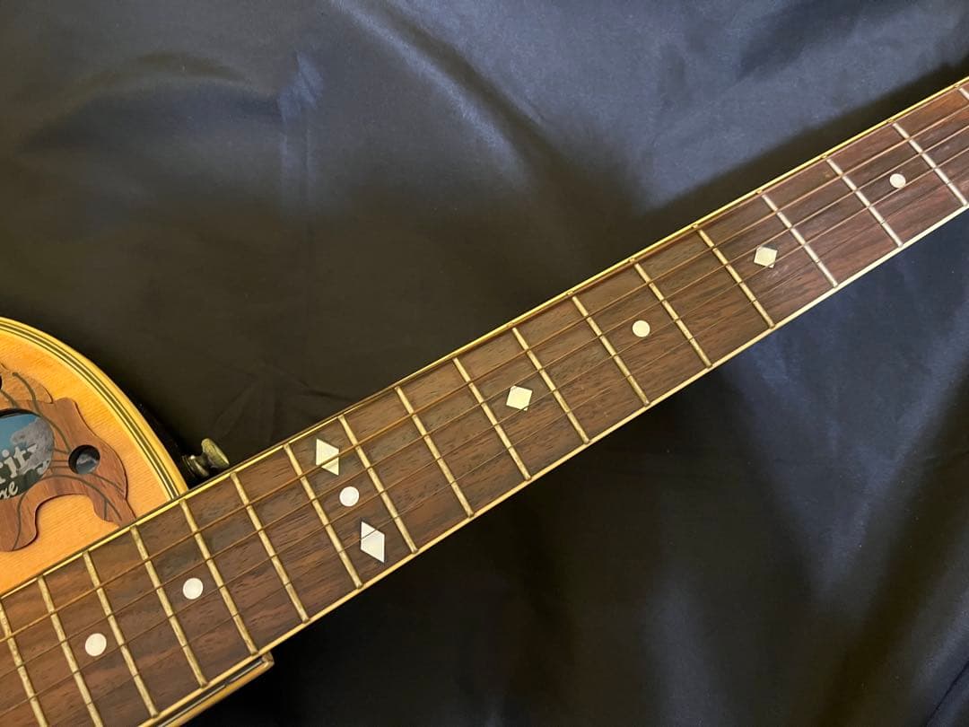 OVATION Deluxe CS257 エレアコ ギターハードケース付完動品