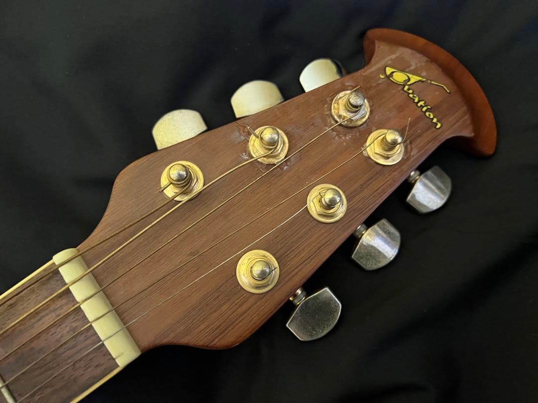 OVATION Deluxe CS257 エレアコ ギターハードケース付完動品