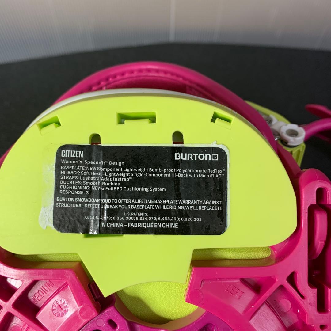 BURTON CITIZEN スノーボードビンディング　レディース　Mサイズ