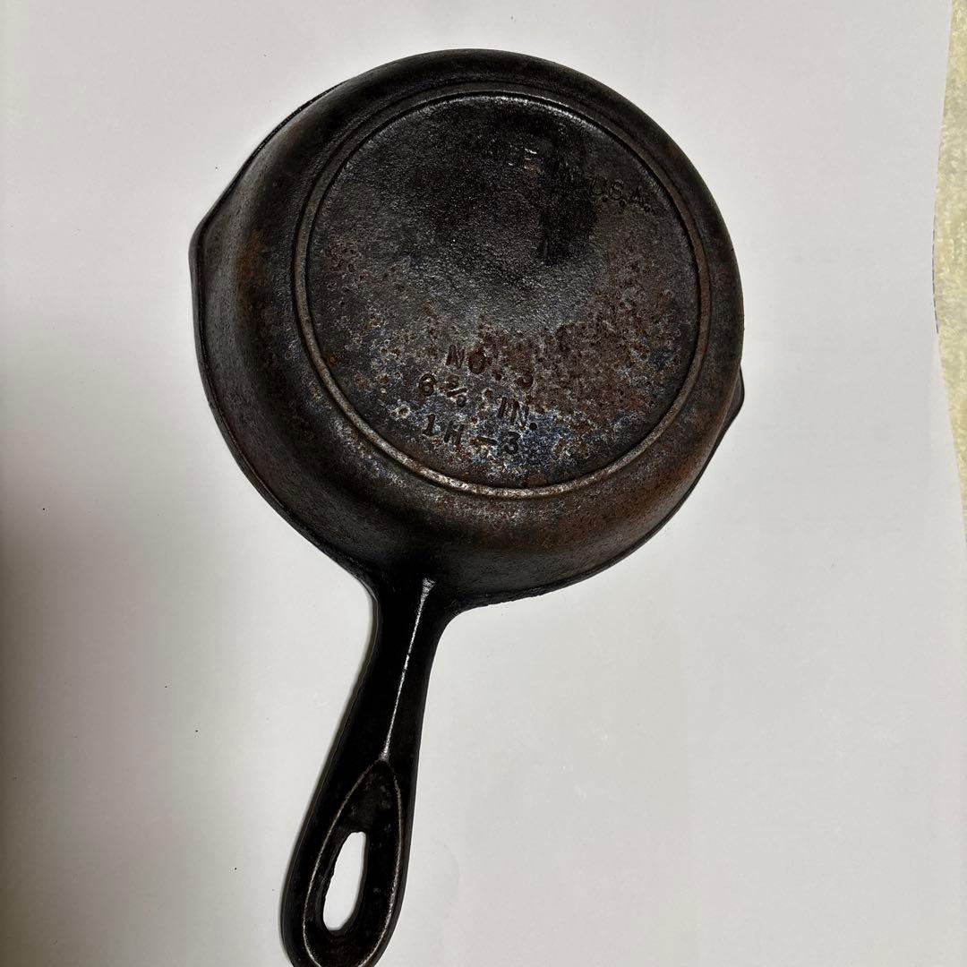 MADE IN U.S.A. 鋳鉄 スキレット 17.5センチ