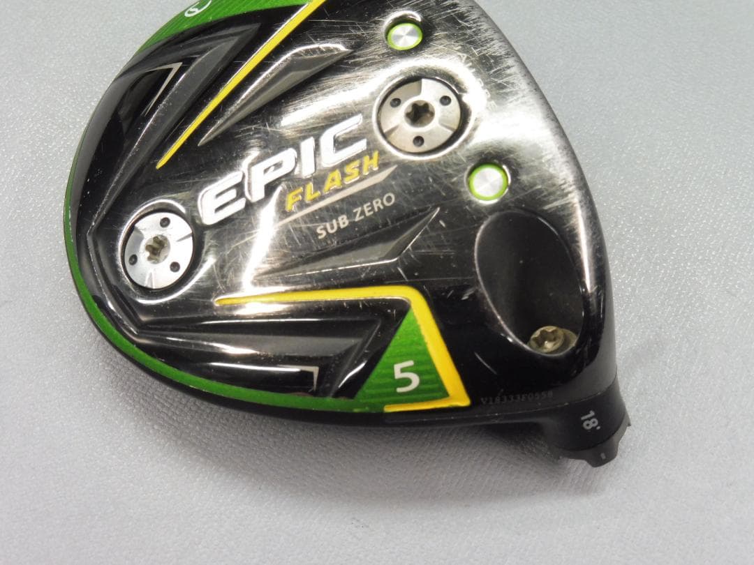 キャロウェイ EPIC FLASH sub zero 5W ヘッド