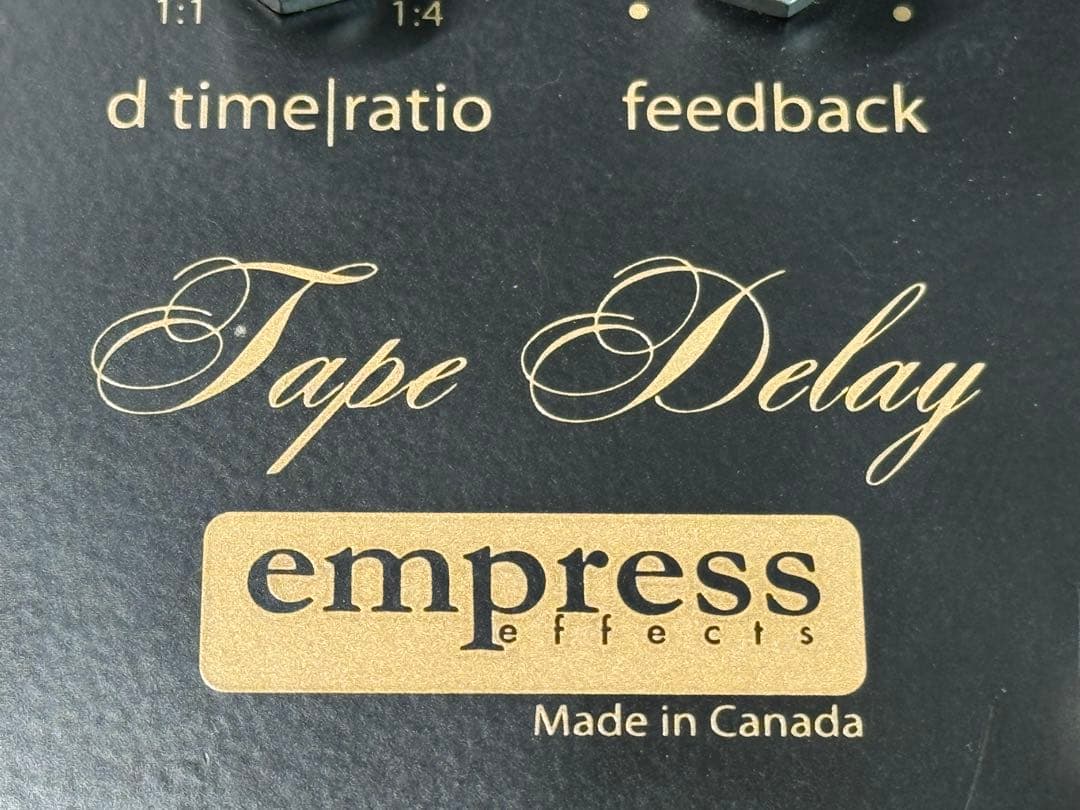 Empress Effects Tape Delay ディレイ★美品★