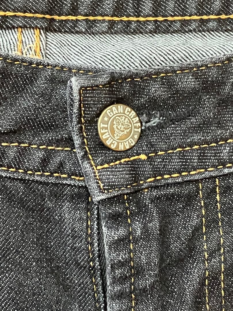 超希少品 GANCRAFT ガンクラフト　デニム　パンツ　ケツガン