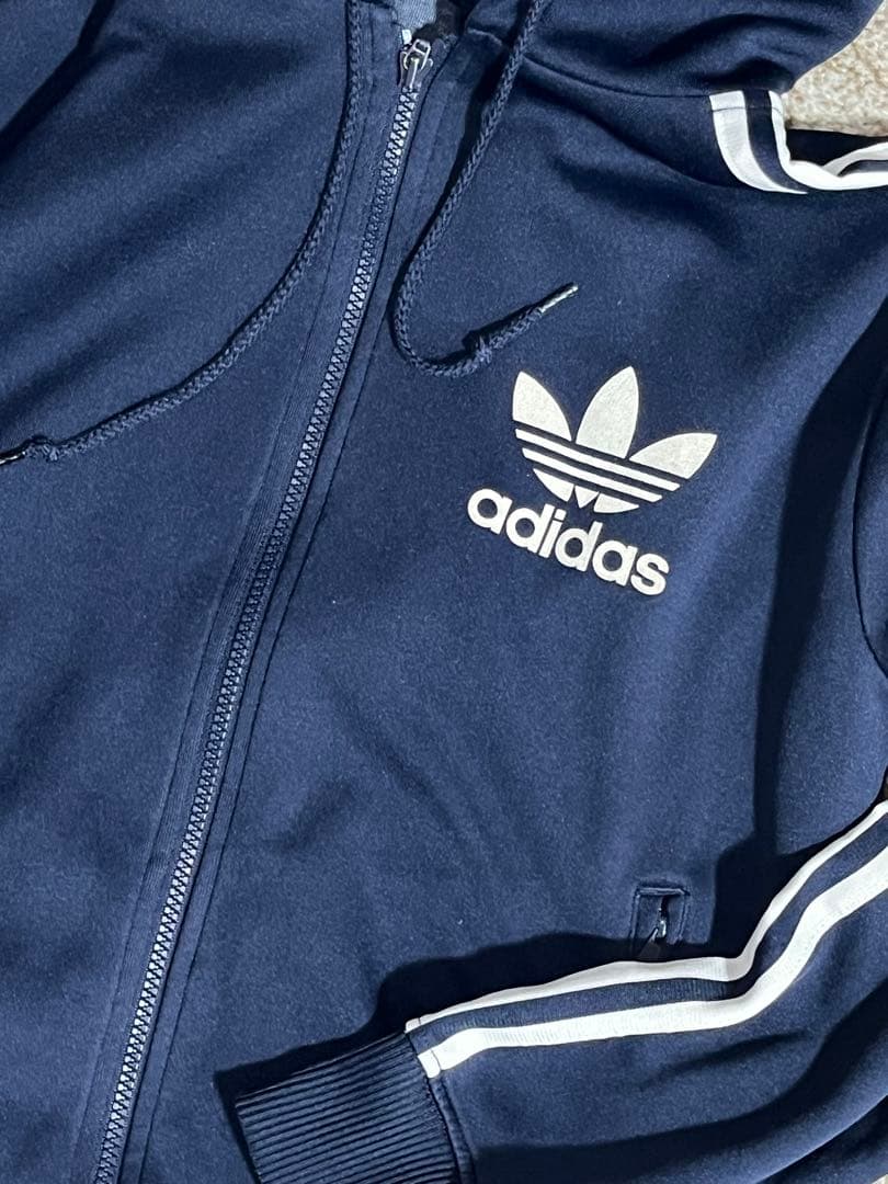 adidas originalsジャージセットアップ　ネイビー　Mサイズ