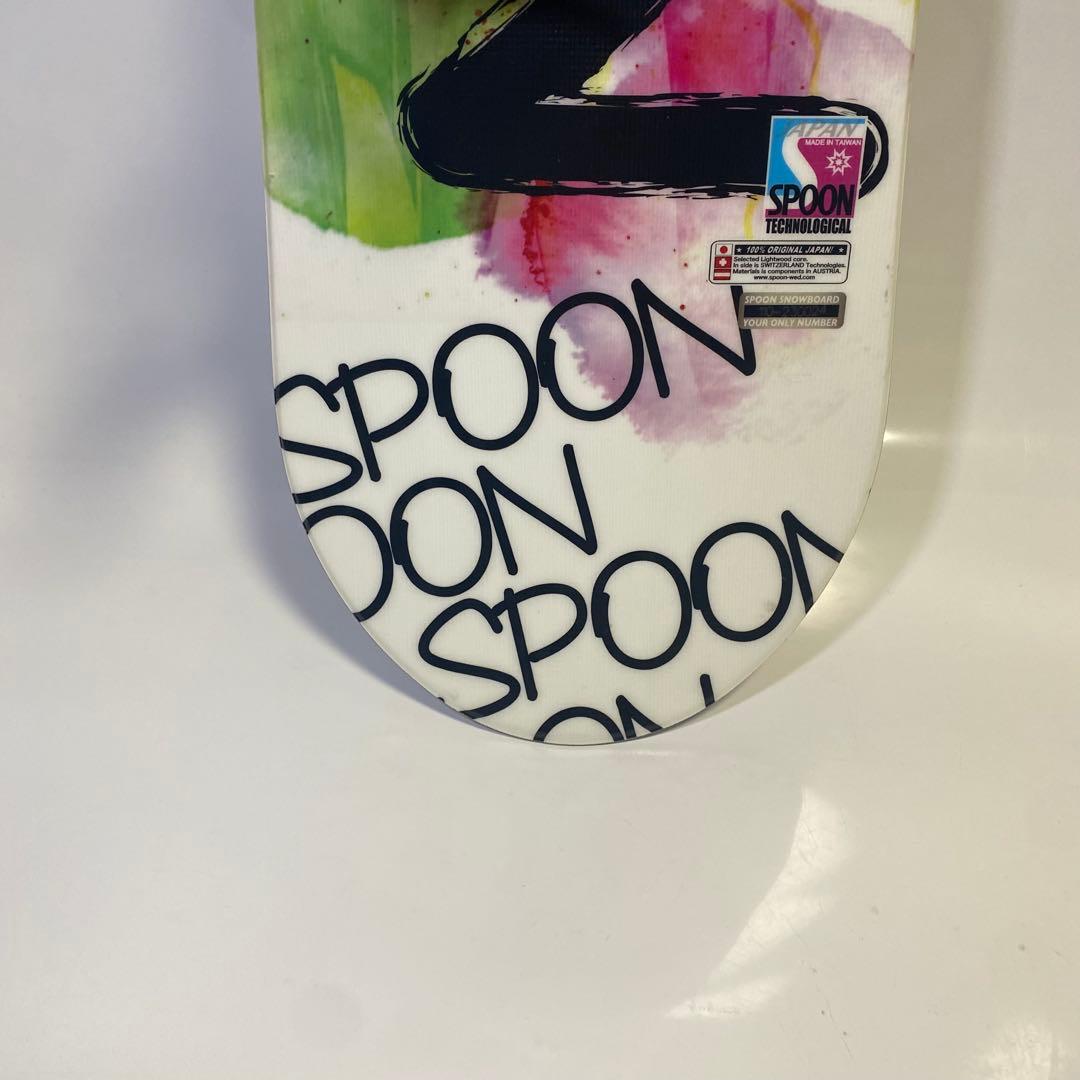 美品✨送料無料✨SPOON スノーボード 110cm ビンディング　2点セット