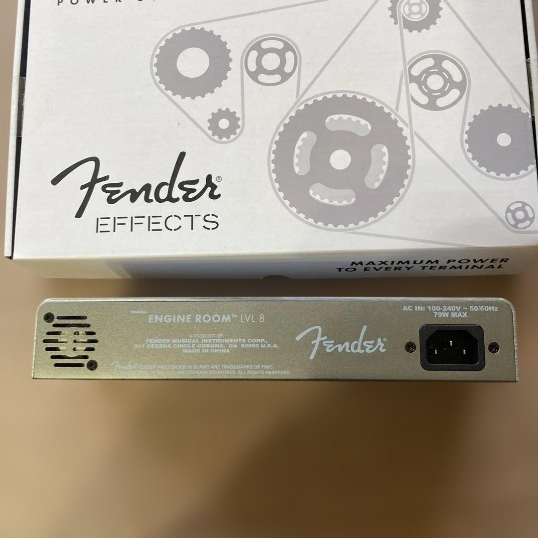 fender ENGINE ROOM LVL8 エフェクター　パワーサプライ