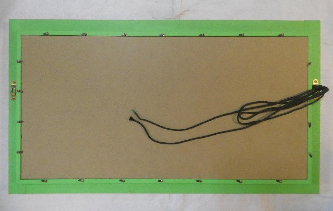 大型絵画 風景　額付き　藤城清治【風景】手描き　80×40cm