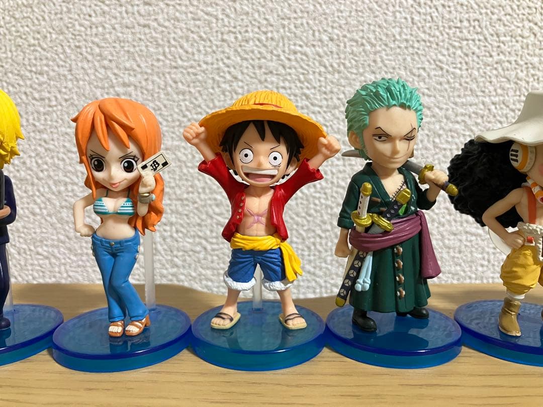 ワンピース ワーコレ 麦わらの一味 9点セット 2年後シャボンディ諸島