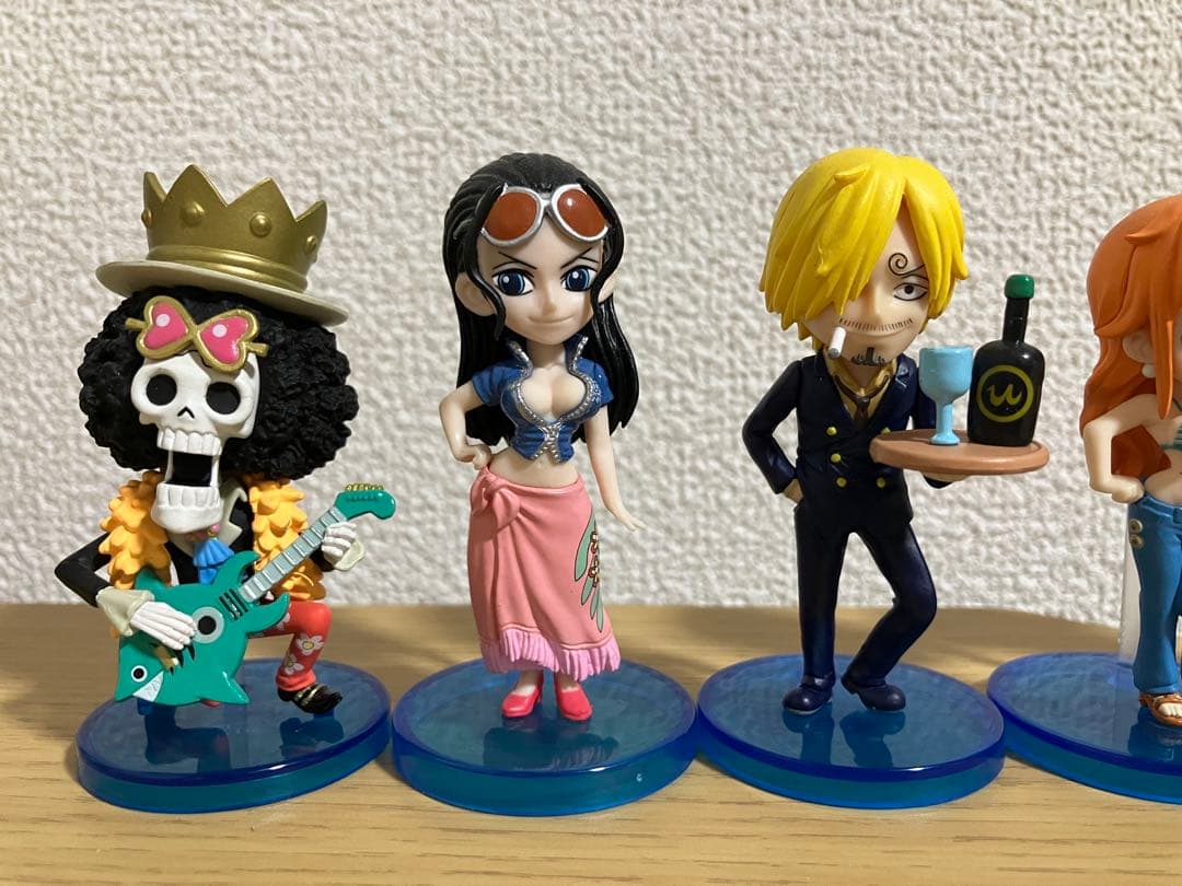 ワンピース ワーコレ 麦わらの一味 9点セット 2年後シャボンディ諸島