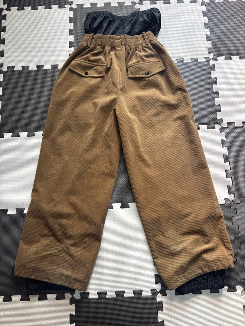 libelice コーデュロイ　パンツ　ブラウンM