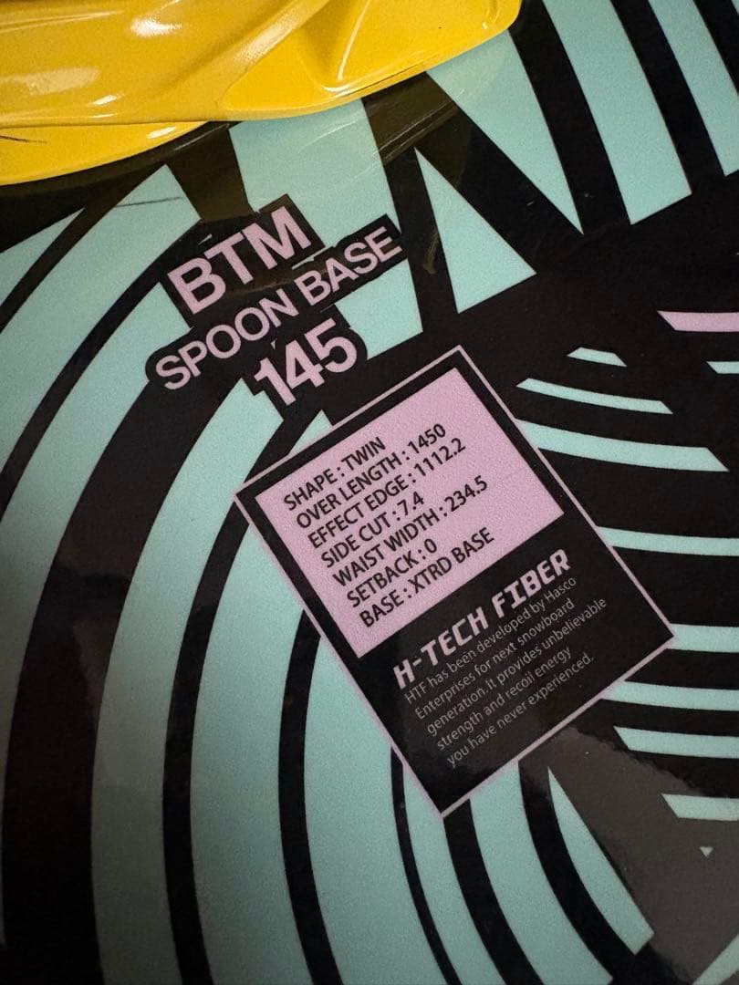 BTM SPOON BASE 145 スノーボード　板