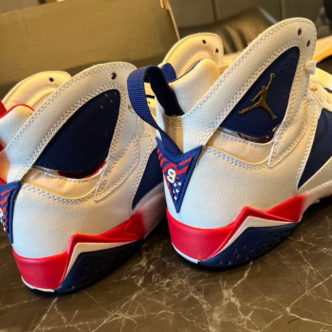 美品　NIKE ナイキ エアジョーダン7 レトロ オリンピック23cm