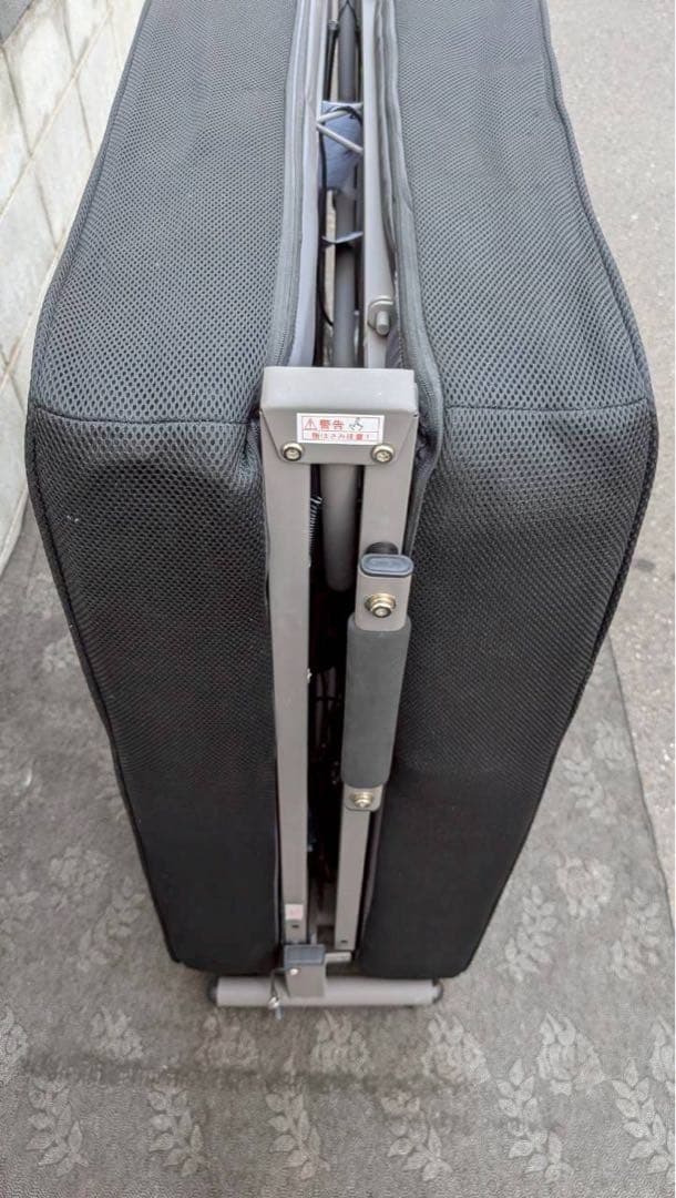 【中古美品】アイスオーヤマ電動折りたたみリクライニングベットOTB-PDN