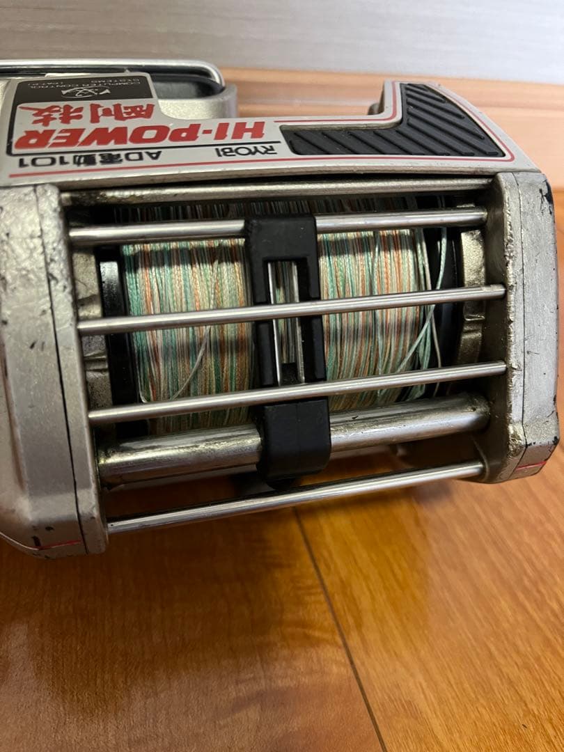 中古 RYOBI 電動リール HI POWER 剛技 AD電動101 リョービ