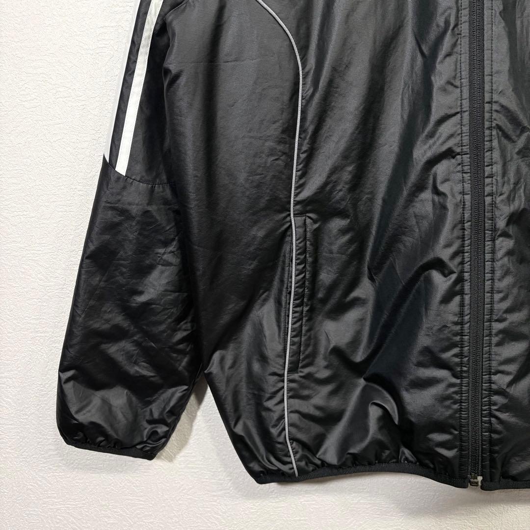 adidas アディダス ナイロンセットアップ 上下セット ブラック O