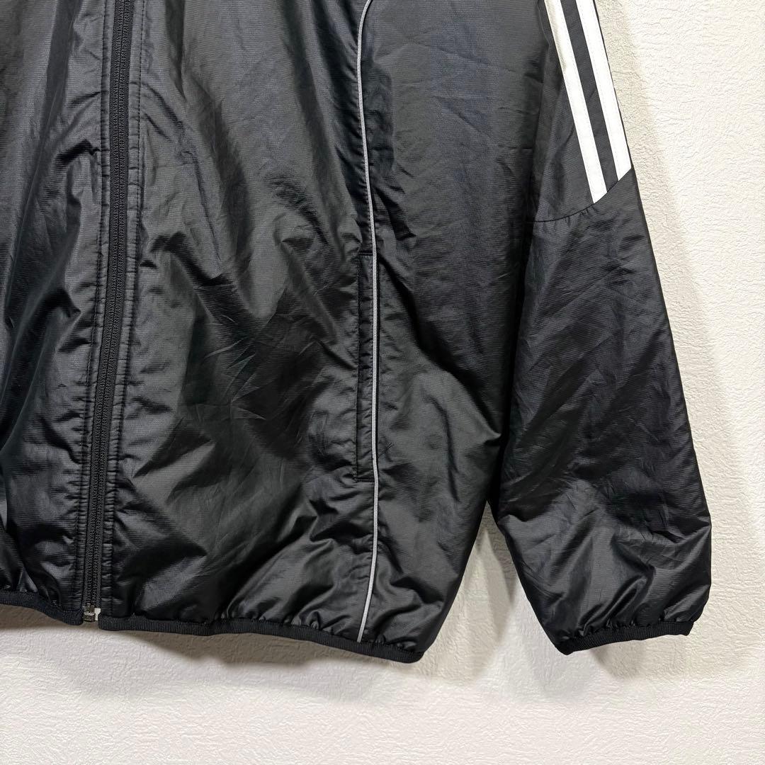 adidas アディダス ナイロンセットアップ 上下セット ブラック O