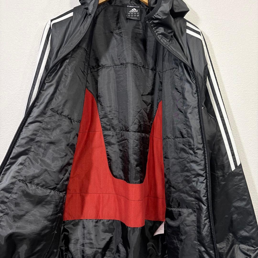 adidas アディダス ナイロンセットアップ 上下セット ブラック O