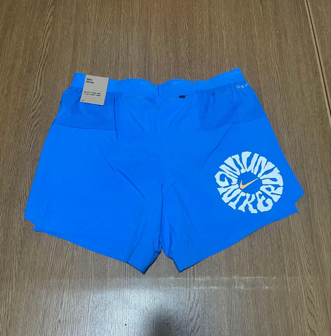 ナイキ ランニング Tシャツ 半袖 ストライド ショートパンツ 上下 ランパン